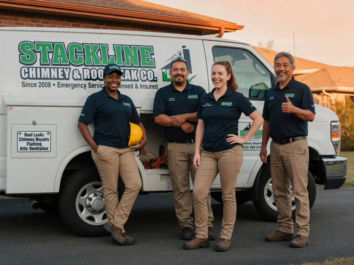 Chimney flashing repair company in Tonganoxie, KS